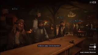 Invited to a moonshine shack party  Red Dead Online [upl. by Ramma]