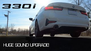 Valvetronic Designs G20 330i Exhaust Sound Demonstration [upl. by Anderegg]