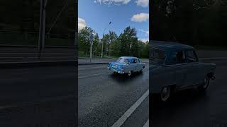 GAZ 21 Volga Rally Petersburg 2024 automobile car rally vintagecars asmr gopro euro explore [upl. by Llyrad428]