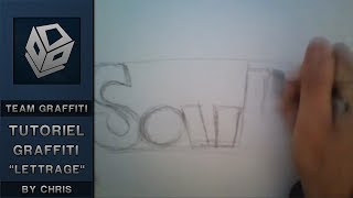 Tutoriel Graffiti  quotLévolution dun lettrage 1quot  By Chris [upl. by Seften495]