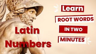 Latin Number Roots [upl. by Stafani]