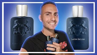 LAYTON EXLUSIF vs LAYTON Original by Parfums de Marly  Comparing 2 BEAST MODE Fragrances [upl. by Aihsened386]