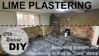 Lime plastering [upl. by Beaufert]