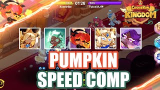 Cookie Run Kingdom  New Pumpkin Speed Comp  First Impressions [upl. by Homere]