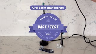 Oral B eltandborste  Bäst i test [upl. by Adnorrahs660]