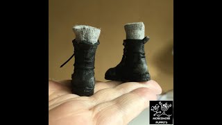 106 Archives  Making Leather Boots for Stop Motion Puppet Part 2  Morezmore [upl. by Enileda134]