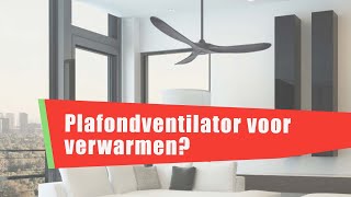 60 Plafondventilator voor verwarmen [upl. by Inglis]