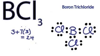 BCl3 Lewis Structure  How to Draw the Lewis Structure for BCl3 [upl. by Alaek438]