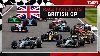 F1 RACE HIGHLIGHTS British Grand Prix [upl. by Ydassac]