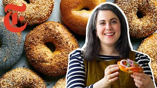 Claire Saffitz Makes Homemade Bagels  NYT Cooking [upl. by Pricilla]