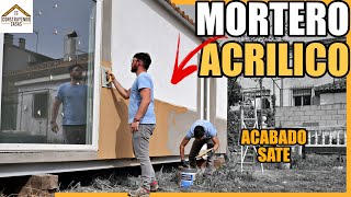 🔶Mortero ACRILICO FACHADA SATE🔶  Acabado para SATE  En 2 Colores [upl. by Nats]