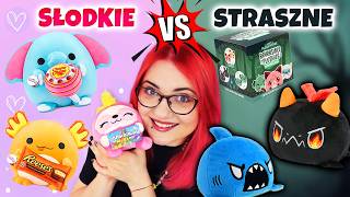 SŁODKIE vs STRASZNE 🍧🕷 MASKOTKI NIESPODZIANKI Mini Brands [upl. by Abihsot]