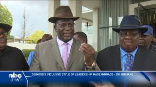 Ovaherero TA Dr Hoze Riruako remembers late President Hage Geingob  nbc [upl. by Sloatman]