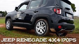 170hp Jeep Renegade Limited 14L 170hp 4WD  Review [upl. by Airehs]