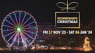 Edinburgh Christmas 2023  Everything You Need To Know Before Visiting [upl. by Aciria]