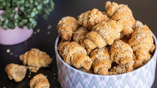 Super Easy mini Rugelach Recipe [upl. by Yrrum179]