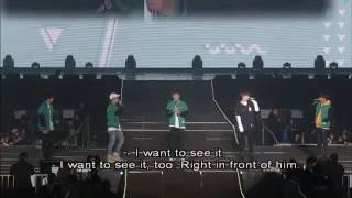 RM BTS aegyo saranghae in muster [upl. by Llenet]