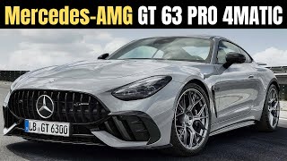 The New MercedesAMG GT 63 PRO 4MATIC 2025  First Look and Review [upl. by Retnyw]