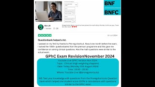 GPhC Revision for November 2024 Exam Clinical High Weighting [upl. by Oscar]