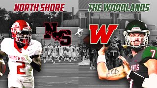 POWERHOUSE HOUSTON MATCHUP North Shore vs The Woodlands  Texas High School Football txhsfb [upl. by Teufert]