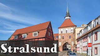 Stralsund Germany in 4K  Walking Tour 2022 [upl. by Eliot]