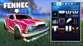 TOP 10 FENNEC DECALS On Rocket League except there’s 8 [upl. by Dearden]