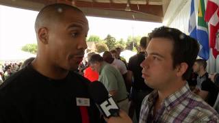 2014 IBHOF  Andre Ward Talks Legends Current Contract Status Going into the Hall of Fame [upl. by Zap]