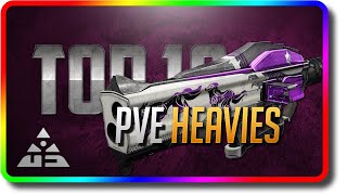 Destiny 2 Lightfall  Top 10 PvE Heavy Guns in Season of Defiance [upl. by Noerb]