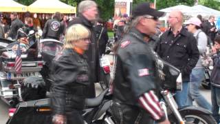 Vienna Harley Days  Bike Parade [upl. by Jewelle557]