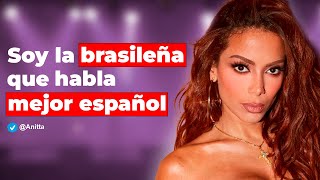 Analicé el ACENTO de Anitta en ESPAÑOL [upl. by Ohcamac]