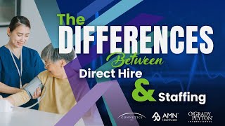 Direct Hire vs Staffing  Connetics USA and OGrady Peyton [upl. by Ynotna]