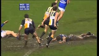 Wet weather AFL footy [upl. by Nolur]