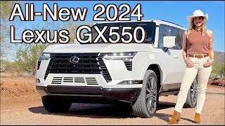 AllNew 2024 Lexus GX 550 review  Like it or love it [upl. by Eidda]