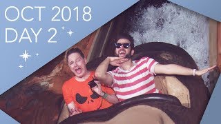 Walt Disney World Vlog  Day 2  Magic Kingdom  October 2018  Adam Hattan amp Gary C [upl. by Harriman]