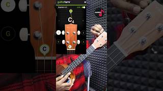 How To Tune A Ukulele  Ukulele Tuning Tutorial For Beginners  Tuner shorts ukulele subhropaul [upl. by Mello]