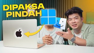 Ngeracunin Windows Fanboy nyobain Macbook 😆 [upl. by Namron]