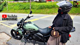 MODENAS VULCAN S 650  RIDE LAKSA amp COSPLAY KLCC [upl. by Wehtta]