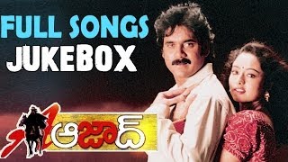 Aazad ఆజాద్ Movie  Full Songs Jukebox  Nagarjuna Soundarya [upl. by Ymmas]