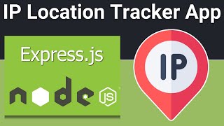 Nodejs Express Project to Build IP Address Location Tracker in Browser Using Python [upl. by Nylarac605]