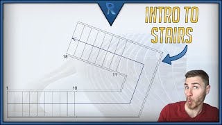 Complete Guide to Stairs  Intro  Revit [upl. by Nivra]