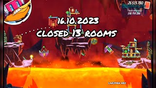 angry birds 2 clan battle 16102023 closed 13 rooms [upl. by Adnert]