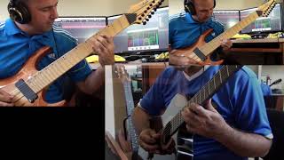 Haken  Pareidolia guitar cover by Michael Bonet [upl. by Ineslta]