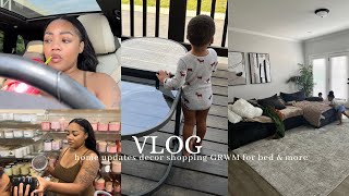 Home updates Decor shopping  Life of a overstimulated mom lol  grwm for bed cooking amp more Vlog [upl. by Merth914]