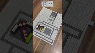 Disenchanting Minecraft Iron Pickaxe BUT Lego  Grindstone [upl. by Ydnec]