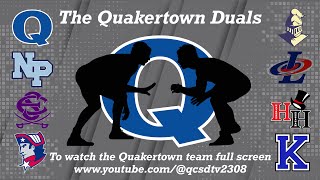 Boys Varsity Wrestling  The Quakertown Duals [upl. by Gavette882]