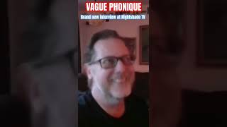 VAGUE PHONIQUE  Brand new interview at Nightshade TV vaguephonique postpunk darkwave wave goth [upl. by Corrinne]