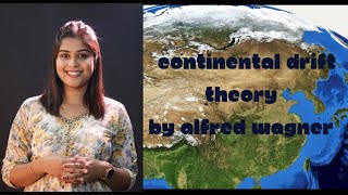 Continental drift theory by Alfred Wagnergeographycontinentaldrifttheorygeographyofindia [upl. by Onit]