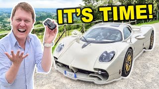 MY DREAM PAGANI UTOPIA First Drive in the New Manual V12 Masterpiece [upl. by Llennehc943]