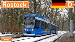 ROSTOCK TRAMS  Rostock Straßenbahn 2023 4K [upl. by Eissalc929]