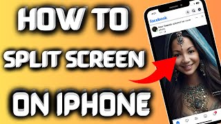 How to split screen On iPhone After iOS 17 Version 2023 [upl. by Nylynnej]